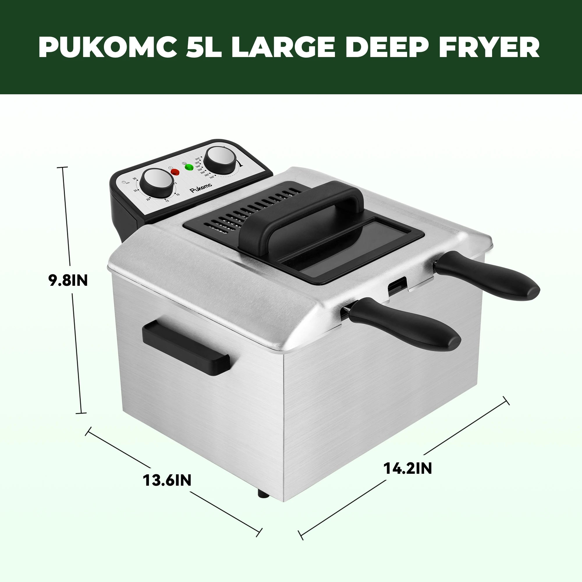 Electric Deep Fryer Stainless Steel Mesh Basket