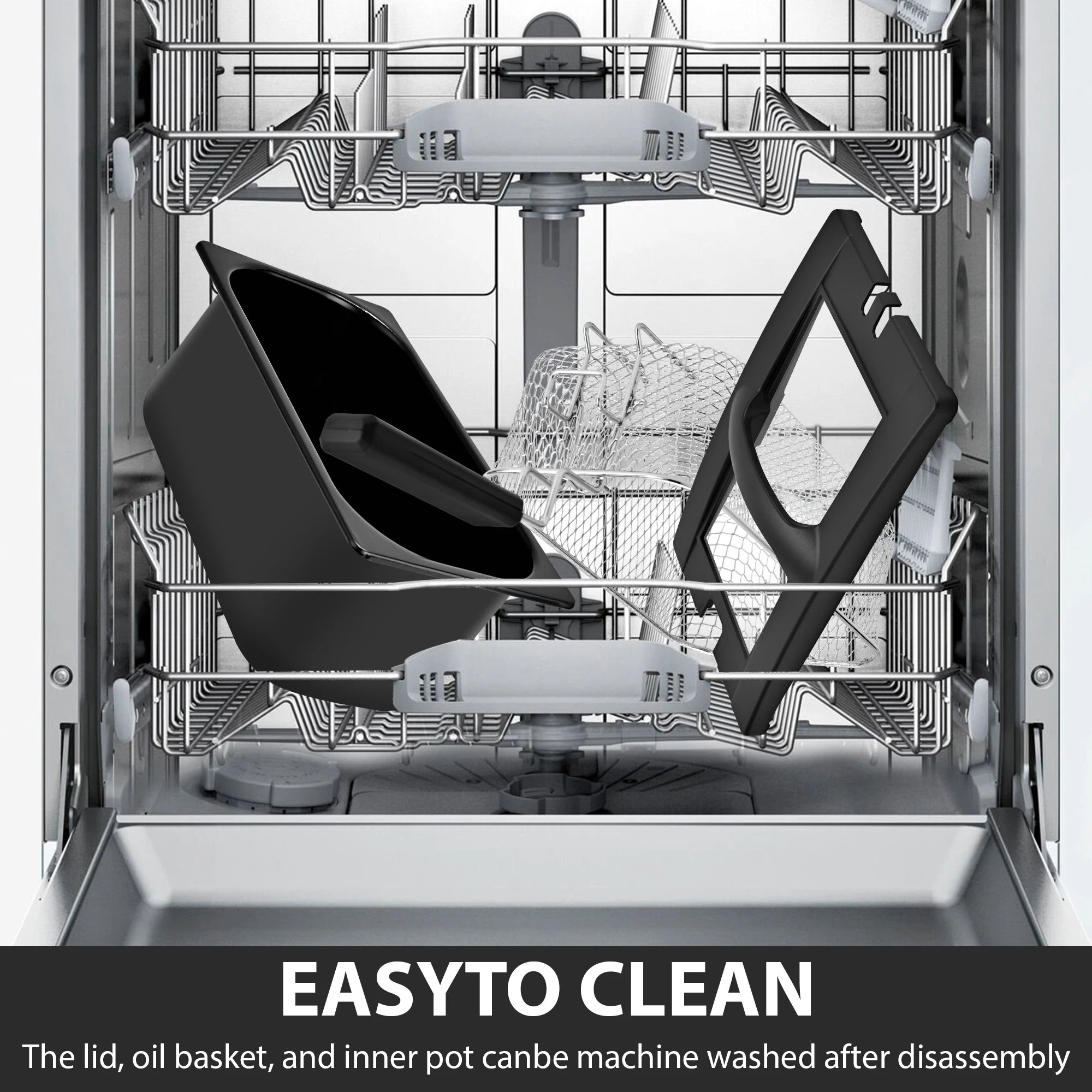 Electric Deep Fryer Stainless Steel Mesh Basket
