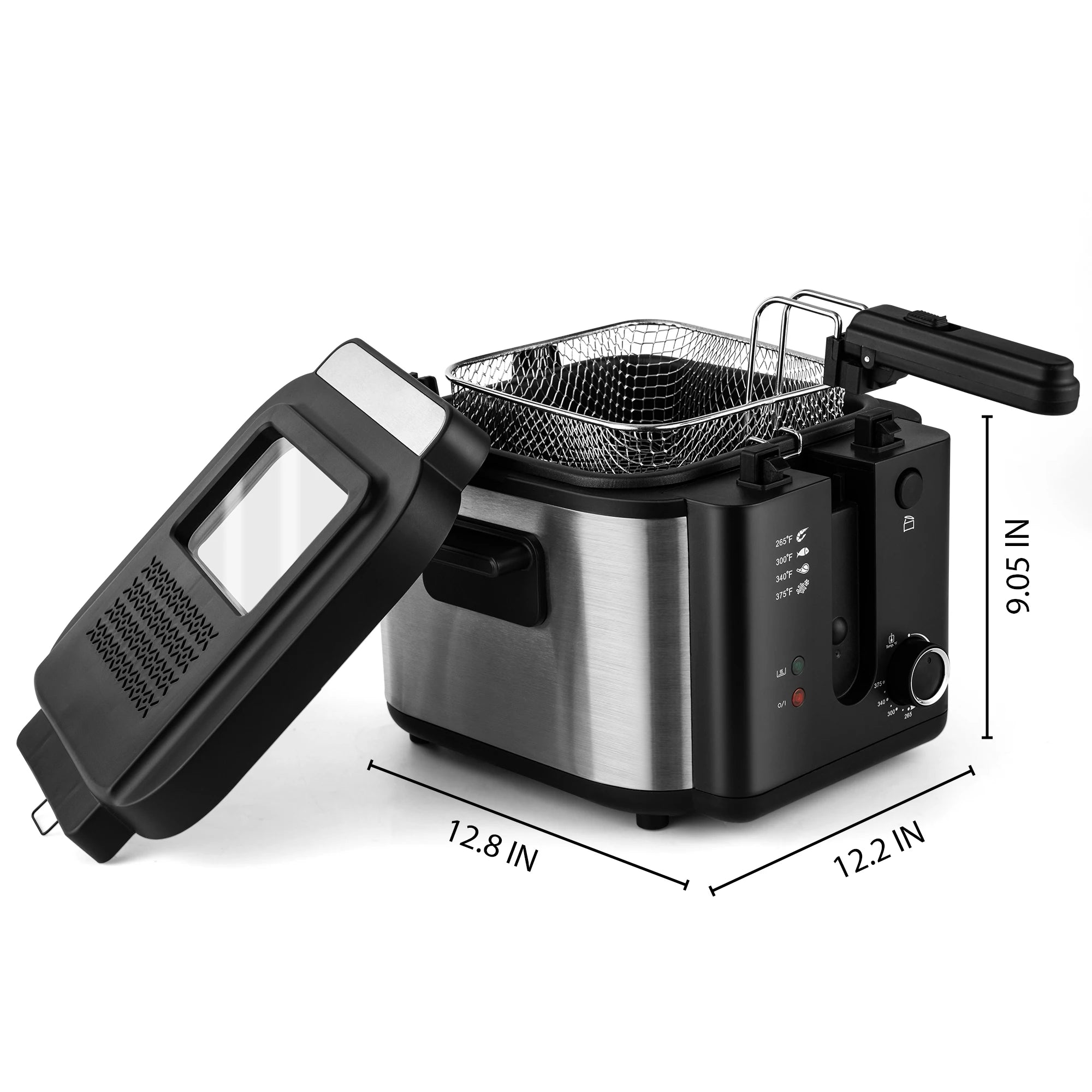 Electric Deep Fryer Stainless Steel Mesh Basket