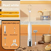 Handheld frother for cappuccino and lattes