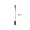 Soft silicone bottle scrubber with long handle