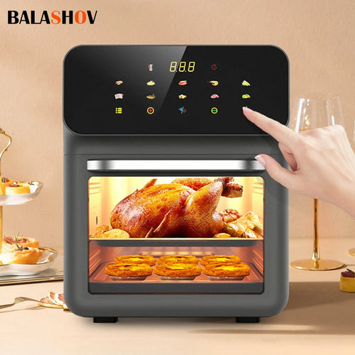 10L oil-free air fryer oven and convection cooker