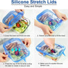 Airtight silicone stretch food covers
