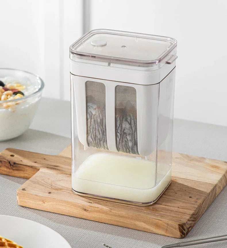 Greek Yogurt Maker Yogurt Filter Stainless Steel Strainer Whey Separation Tools Cheese Moisture Seperator Kitchen Accessories