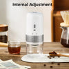 Electric coffee grinder final product shot