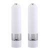 Battery electric pepper grinder with LED light