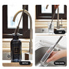 Silicone cleaning brush for bottles, cups, and glasses