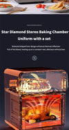 10L oil-free air fryer oven and convection cooker