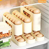 Multi-tier egg storage container for refrigerator