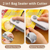 USB rechargeable bag sealer detail view