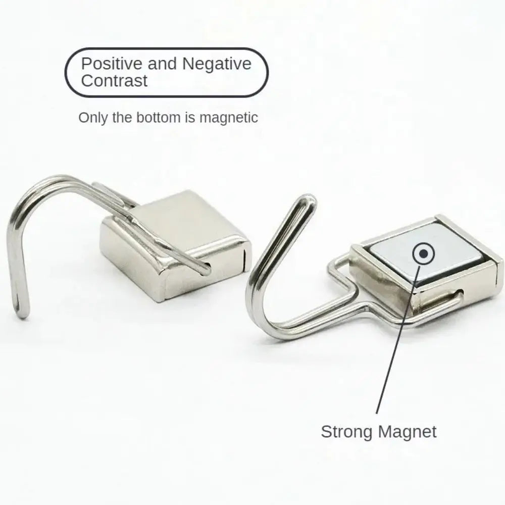 1-50PCS Strong Magnetic Hooks Multi-Purpose Storage Hooks Home Kitchen Bar Storage Hooks Key Storage Hooks Bathroom Hangers