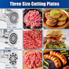 Home electric meat grinder for freshly minced meat