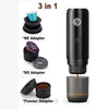 Handheld rechargeable espresso maker with 7800mAh battery