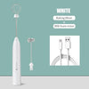 Electric whisk with two interchangeable heads