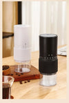 Coffee grinder automatic stop feature