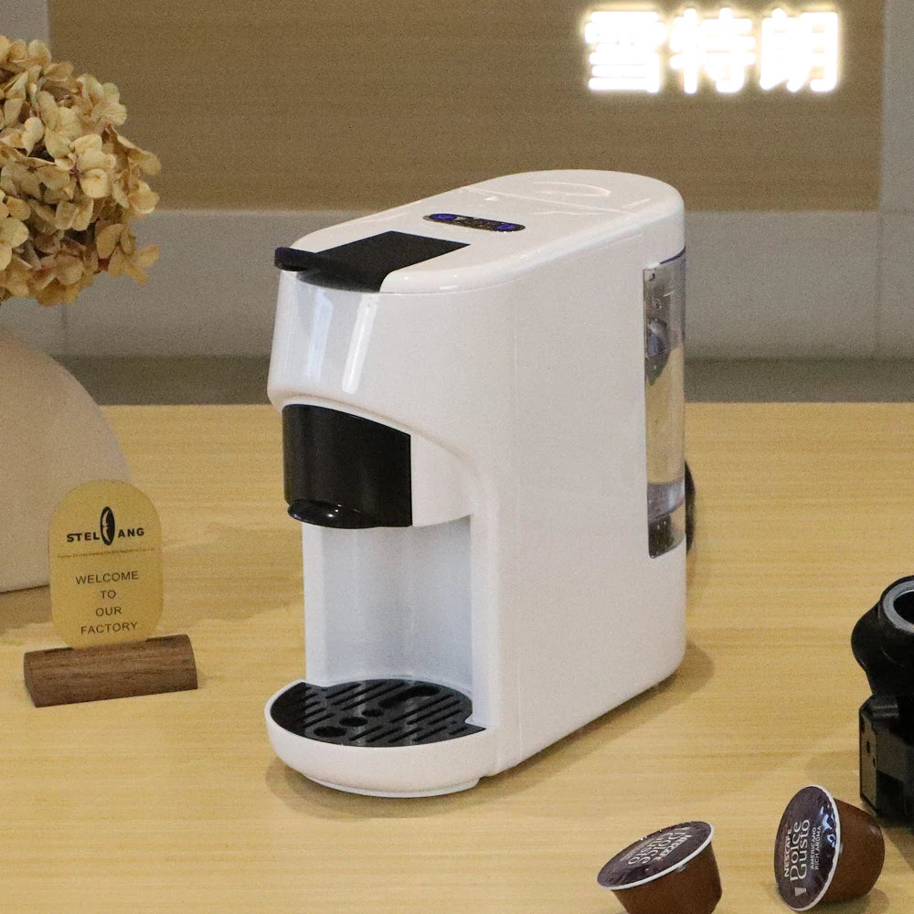 China 11-in-1 Multi-Capsule Coffee Maker Electric Semi-Auto Cafeteria for Home & Hotel Use Durable PP Housing