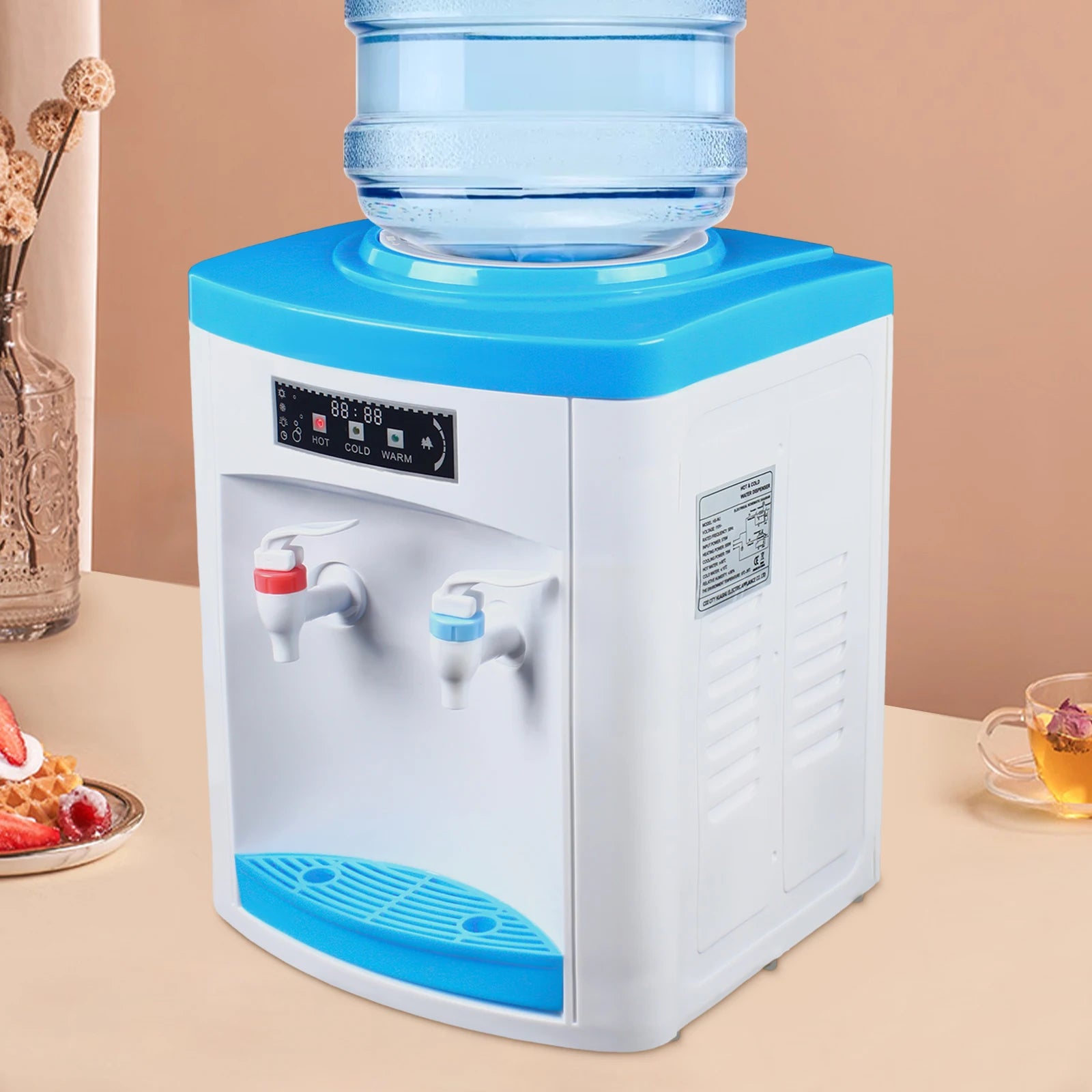 Hot & Cold Water Dispenser Desktop Top Load Machine