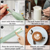 USB charging port on the handheld frother