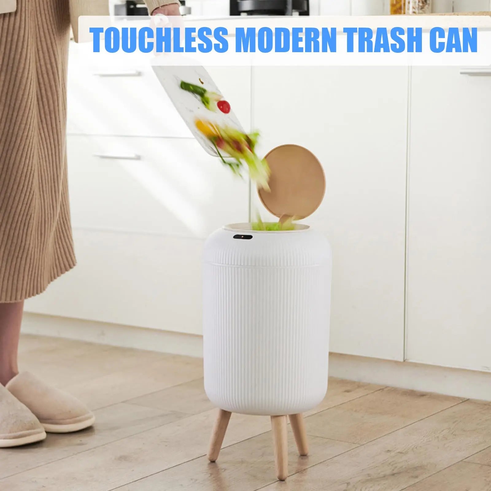 Automatic Sensor Trash Can Motion Lid Bin