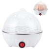 Egg cooker with measuring cup