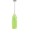 Handheld electric milk frother, battery powered