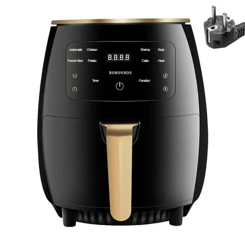 8L Airfryer Large Capacity Smart Touch Oven Visual Multifunctional Air Electric Fryer Electric Fryer French Fry Machine