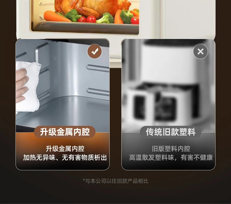 Air Fryer Oven Steamer Multi-Function Baking Oven