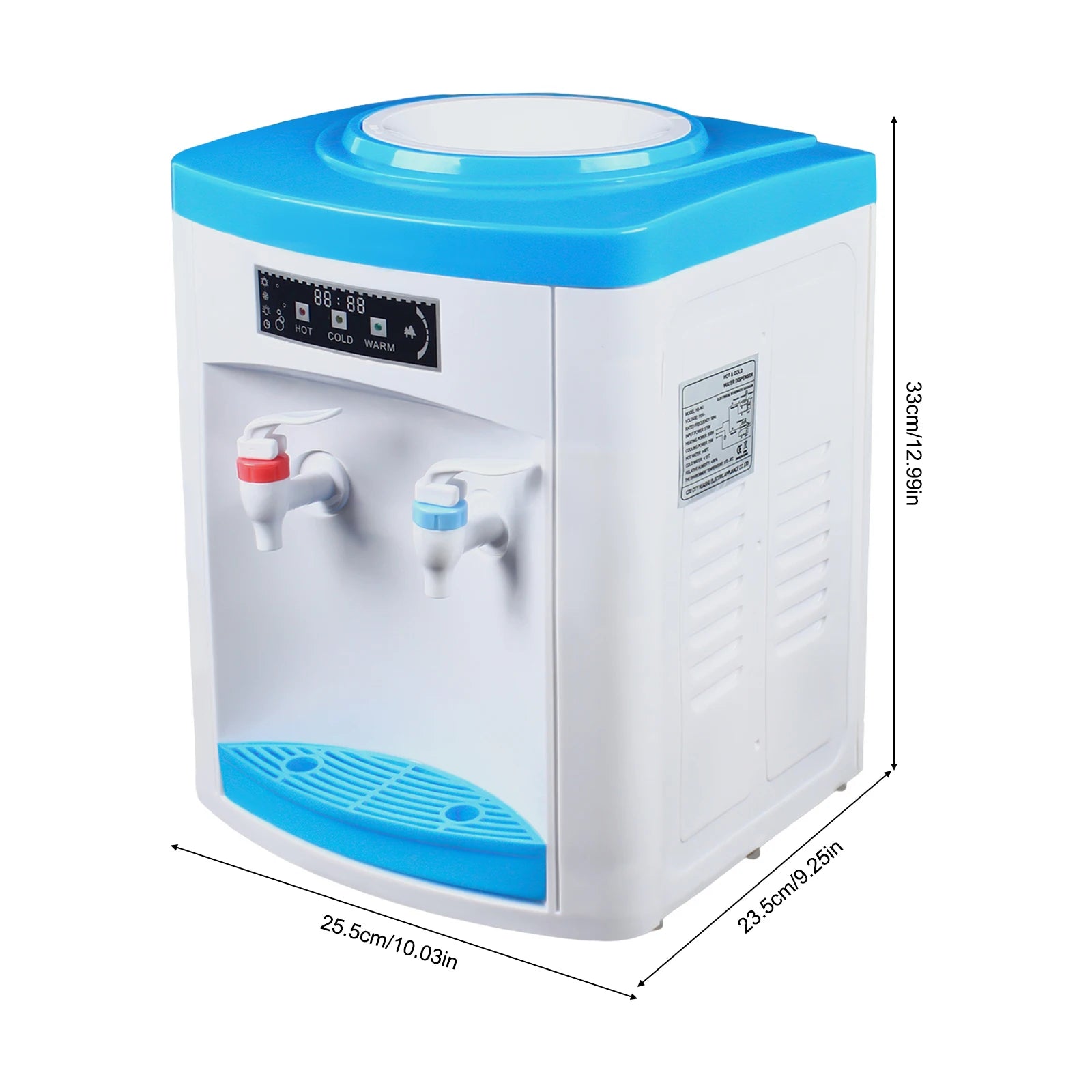 Hot & Cold Water Dispenser Desktop Top Load Machine