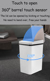 12L touchless motion sensor trash can for kitchen and bathroom