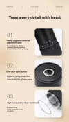 Rechargeable coffee grinder battery indicator