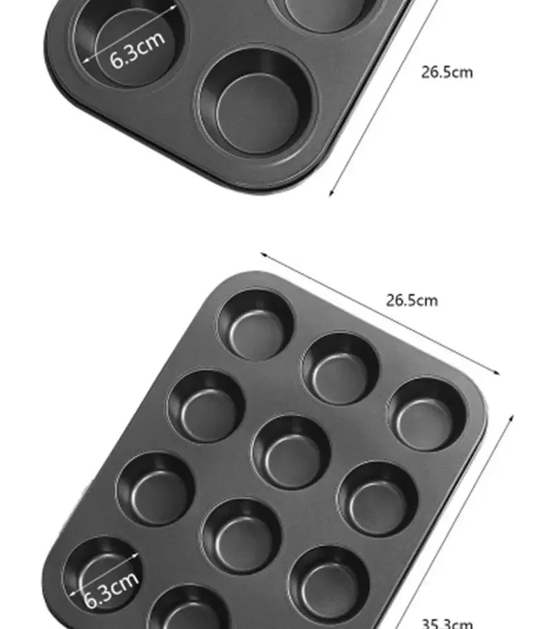 Non Stick Muffin Pan Cupcake Baking Tray
