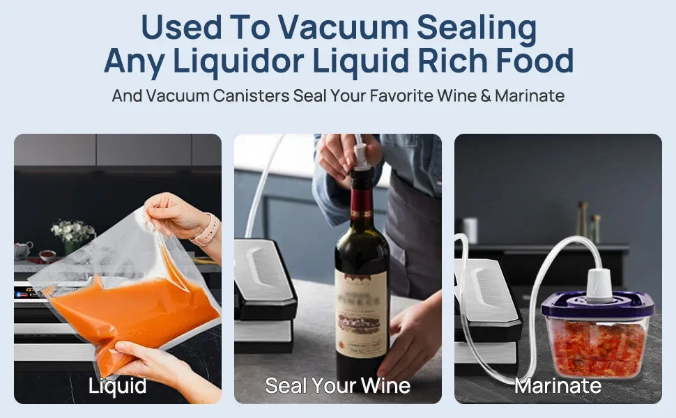 Vacuum Sealer Machine Food Storage Vacuum Pack Machine