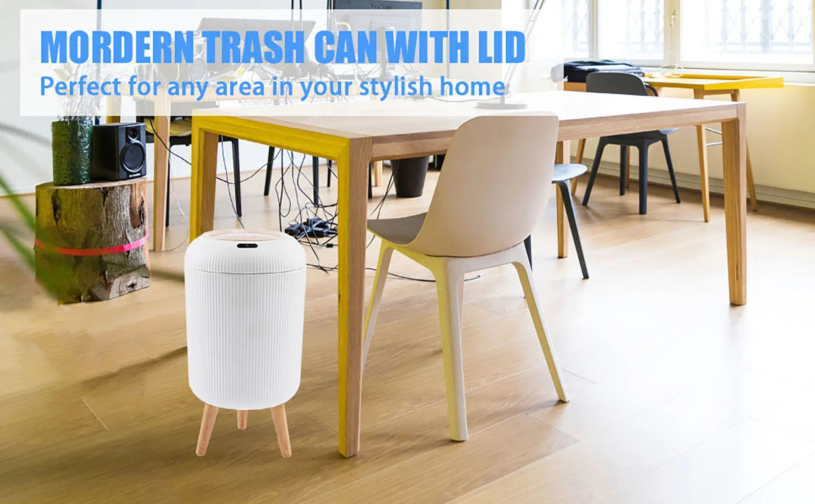 Automatic Sensor Trash Can Motion Lid Bin