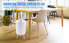 Hands-free automatic waste bin with lid