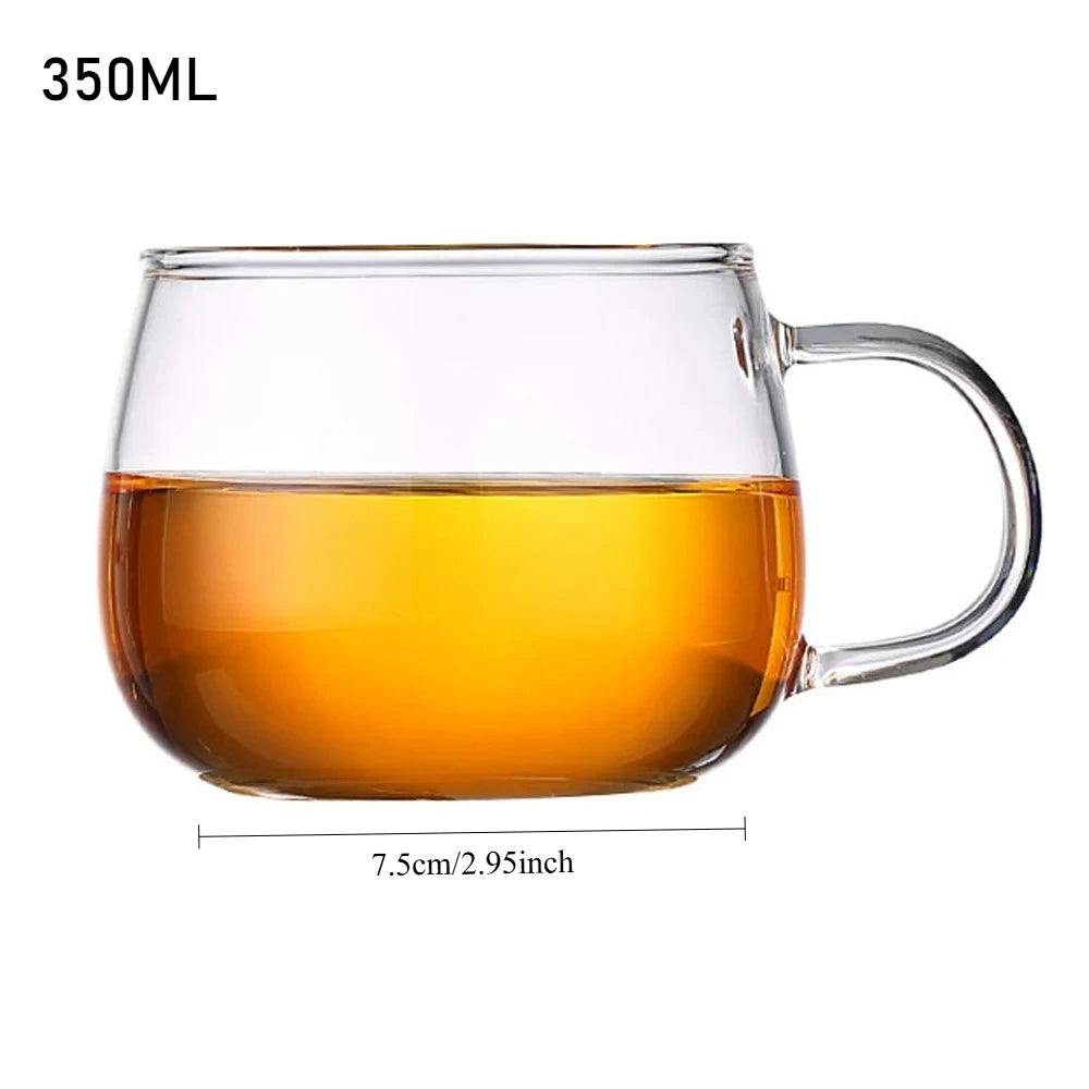 Glass Teapot with Infuser Stovetop Safe Tea Maker