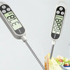 Probe thermometer digital display
