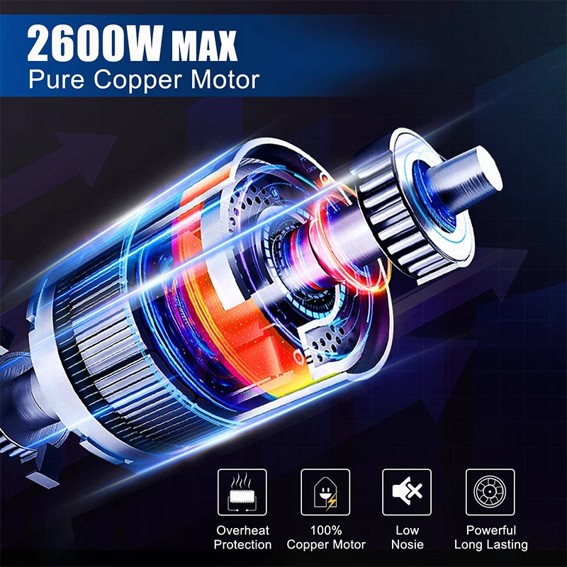 LMETJMA Electric Meat Grinder Sausage Stuffer Maker Heavy Duty Meat Mincer with Stainless Steel Cutting Blade Kubbe Kit JT365