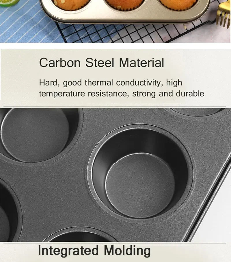 Non Stick Muffin Pan Cupcake Baking Tray