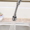 Water-saving faucet sprayer attachment