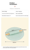 Non-stick silicone pastry mat and rolling pin set