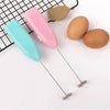 Battery-powered handheld frother and egg beater
