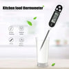 Digital cooking thermometer for grilling and baking