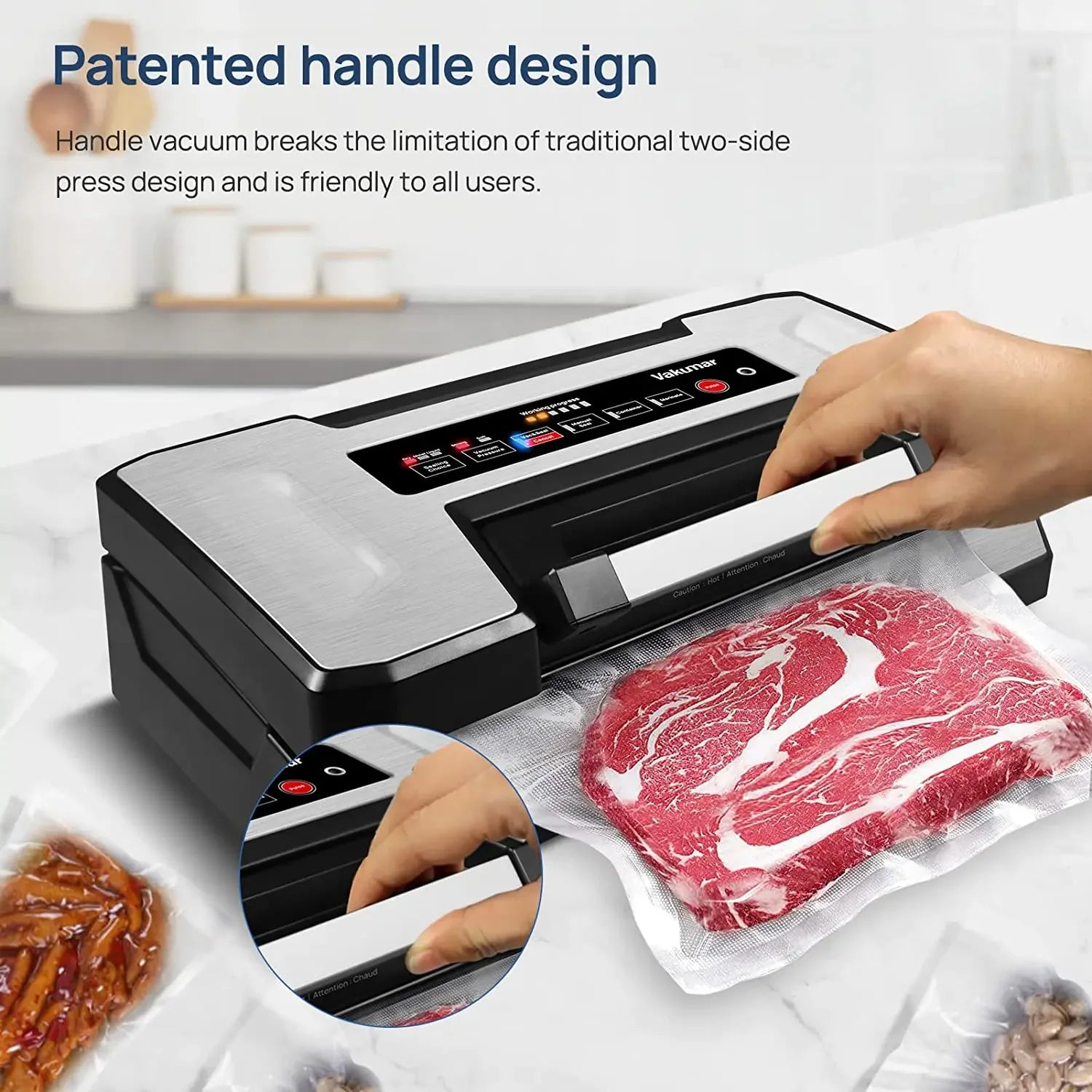 Vacuum Sealer Machine Food Storage Vacuum Pack Machine