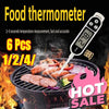 Digital probe thermometer for kitchen use