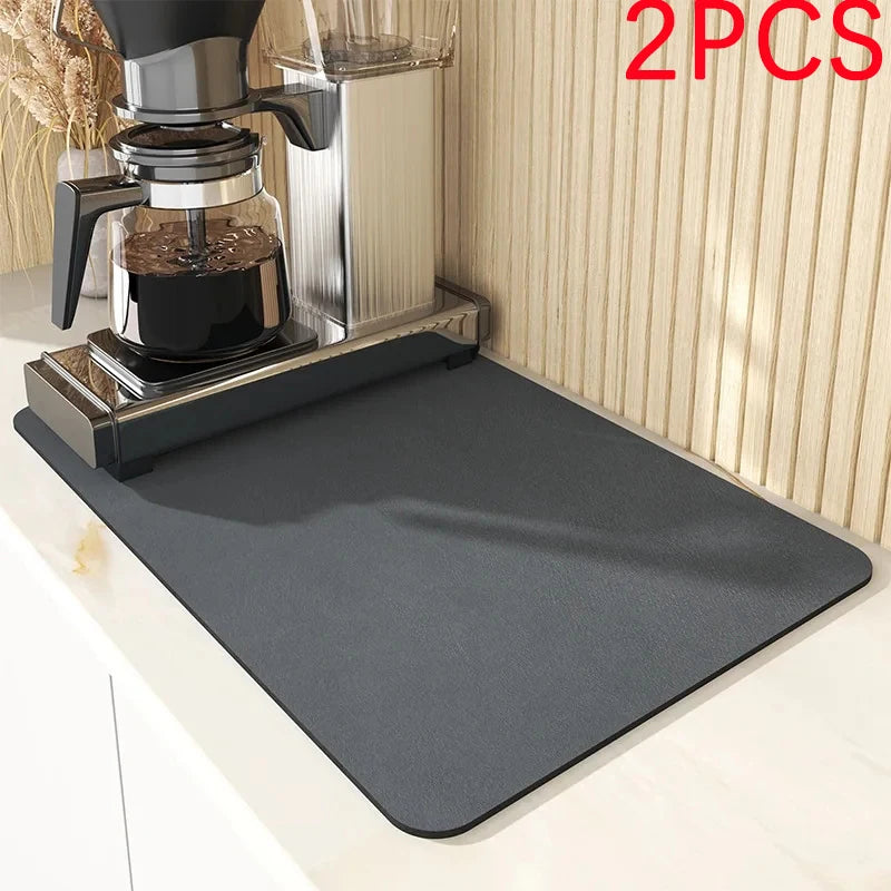 Kitchen Drying Mat Super Absorbent Anti Slip Drain Mat