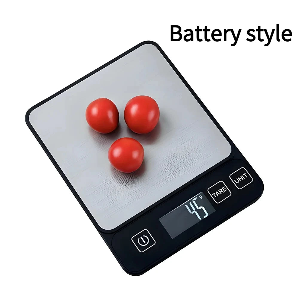 10kg Kitchen Scale LCD Digital Display Electronic Table Scale Baking Gram Weight Scales For Personal Healthy Diet Food Scale