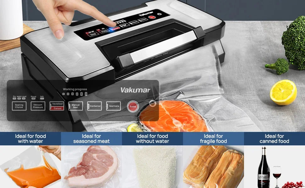 Vacuum Sealer Machine Food Storage Vacuum Pack Machine