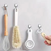 Heavy duty magnetic hooks for kitchen and storage