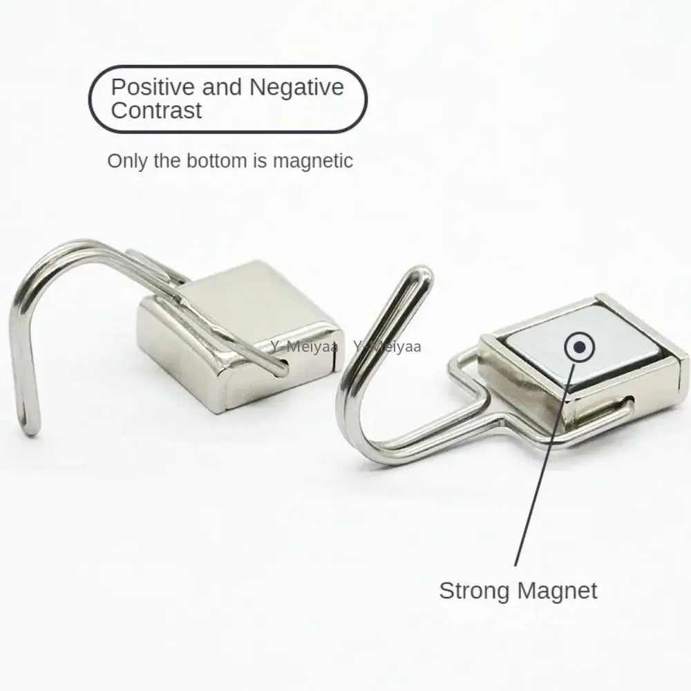 1-50PCS Strong Magnetic Hooks Multi-Purpose Storage Hooks Home Kitchen Bar Storage Hooks Key Storage Hooks Bathroom Hangers