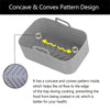 Non-stick silicone air fryer liner tray